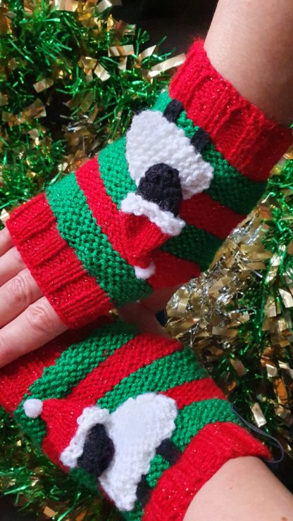 Christmas 3D Sheep Wrist Warmers - Image 32