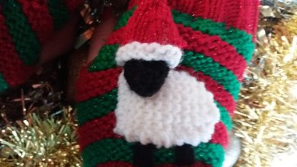 Christmas 3D Sheep Wrist Warmers - Image 10