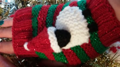Christmas 3D Sheep Wrist Warmers - Image 11