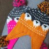 La Neve Bobble hat with ear flaps