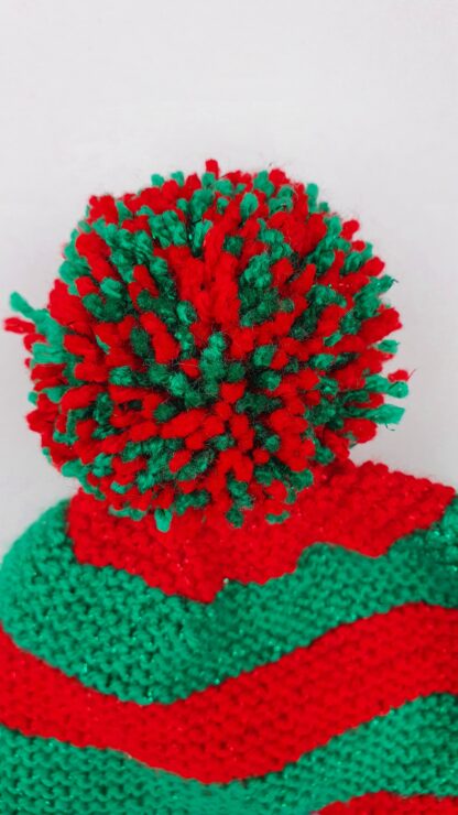Xmas 3D Bobble Hat - Image 3