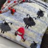 Winter Scene Cushion Cover - Image 4