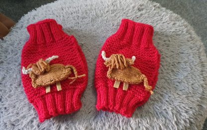 3D Cow Wrist Warmers - Image 4