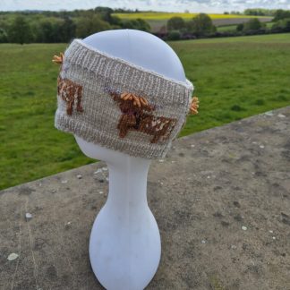 Highland Cow Headband